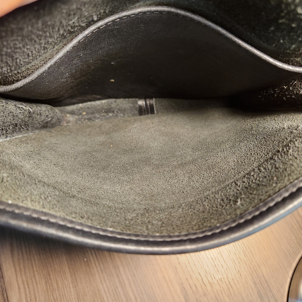 Vintage Black Coach Station Bag 5130 Crossbody Bag - Picture 6 of 11